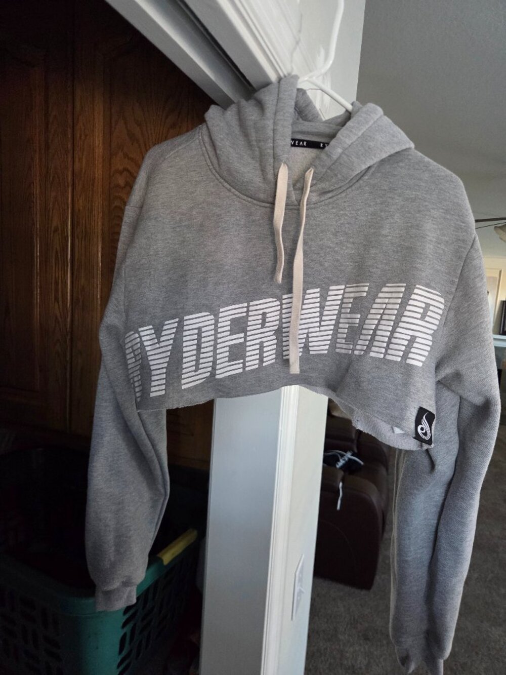 Ryderwear crop top hoodie